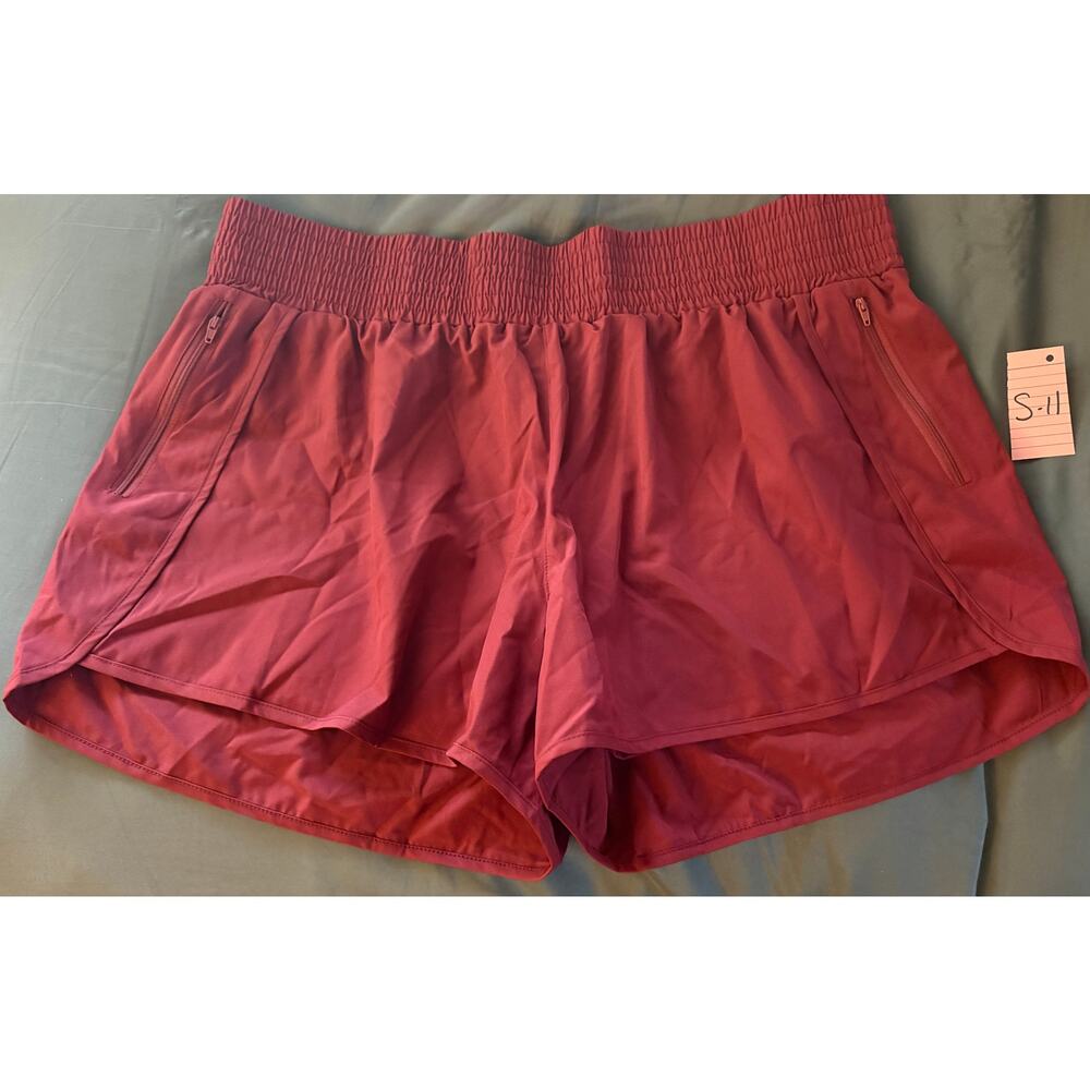 S11 Rosvigor 2x redish pink active shorts size 2x